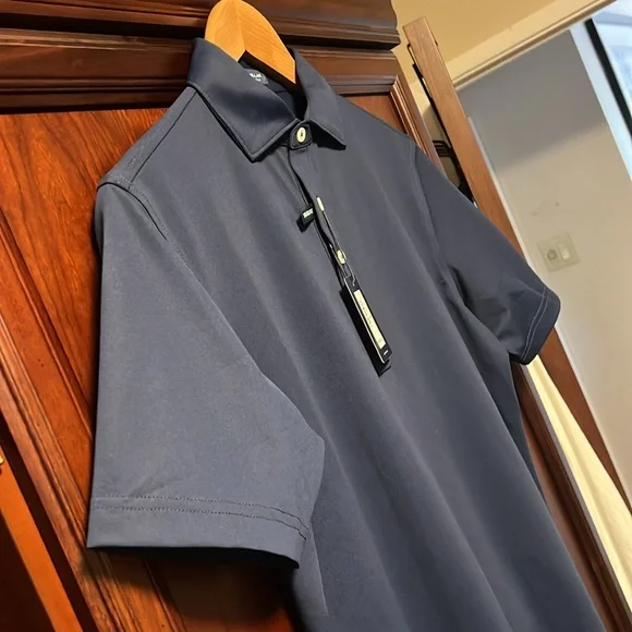 Brand New Peter Millar Crown Crafted Royal Blue Stretch Comfort Golf ⛳ Polo 👕! - Picture 4 of 13